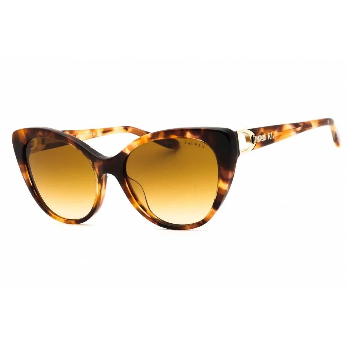 Ralph Lauren RL8215BU 60932L Sunglasses Tortoise Frame Brown Lenses 56mm