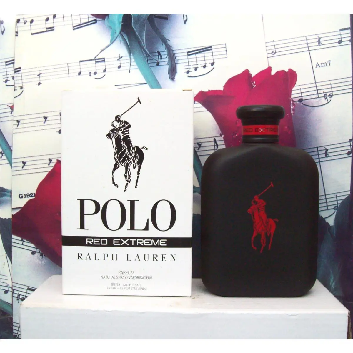 Ralph Lauren Polo Red Extreme 4.2 Oz. Parfum Spray. Ntwb. Code 38S401H