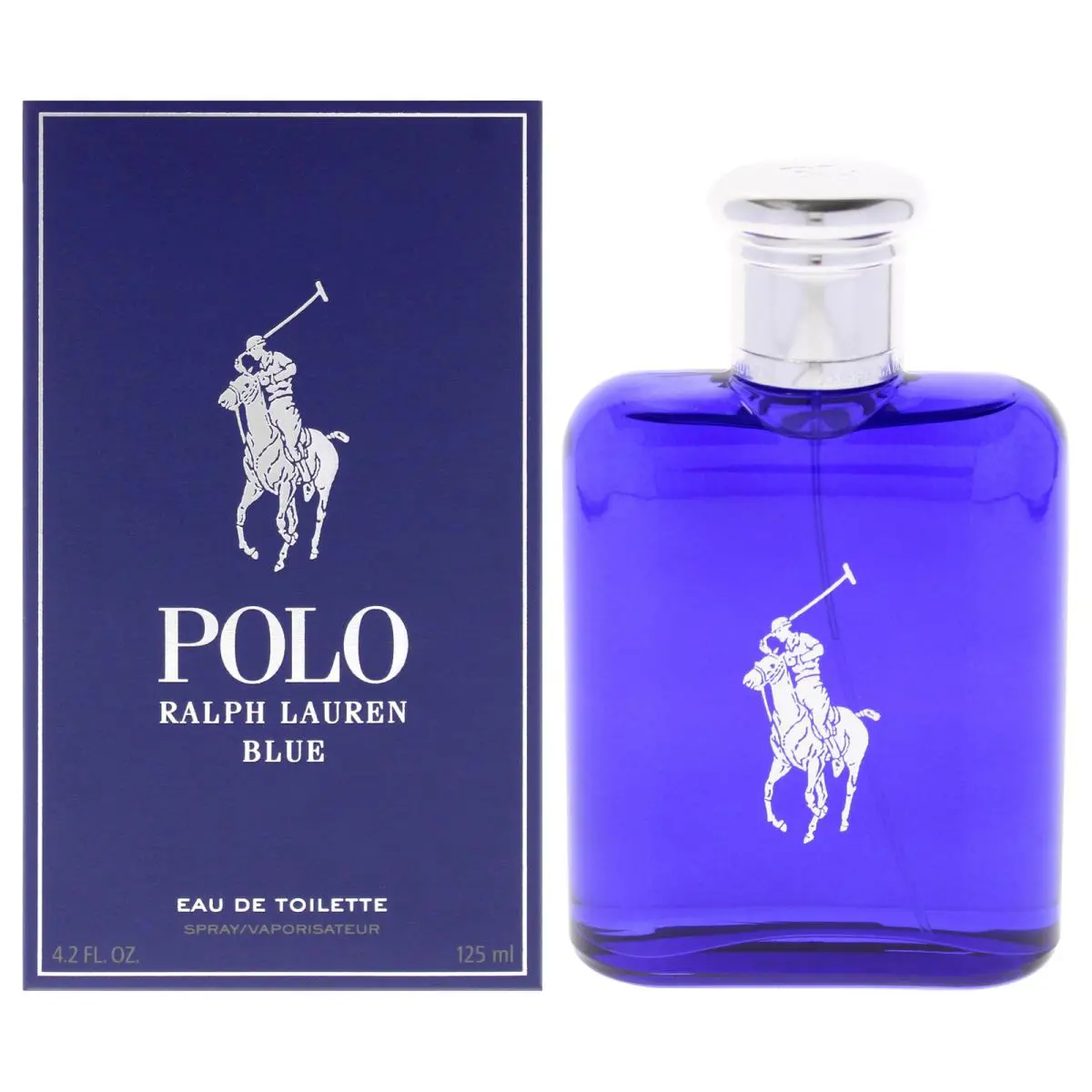 Polo Blue by Ralph Lauren For Men - 4.2 oz Edt Spray Refillable