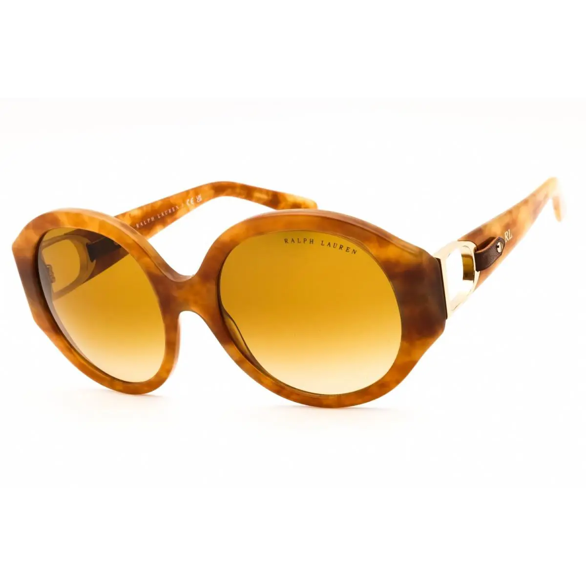 Ralph Lauren RL8188Q-6083-56 Sunglasses Frame Size 56mm 140mm 20mm Havana Wome