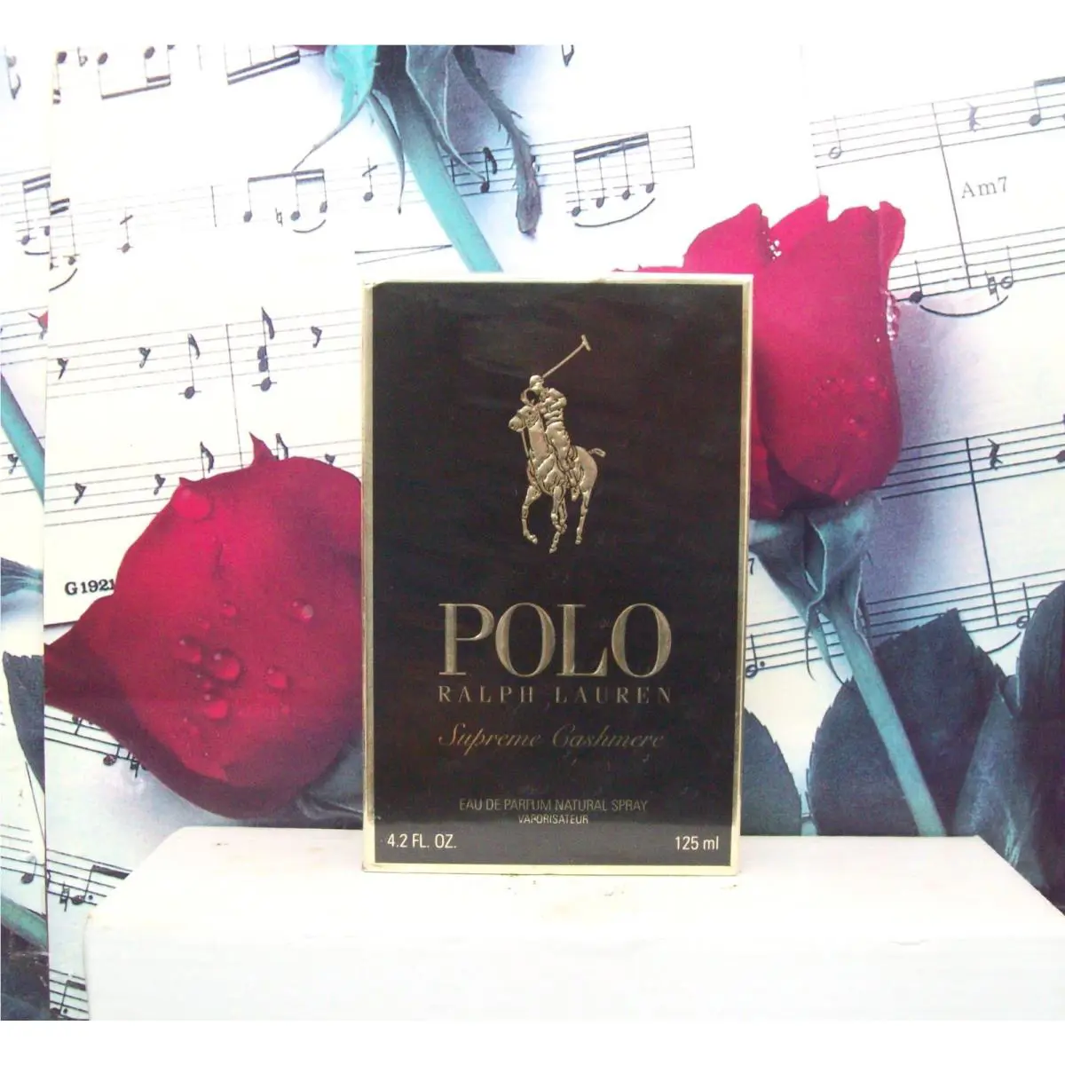 Ralph Lauren Polo Supreme Cashmere 4.2 Oz. Edp Spray. Box
