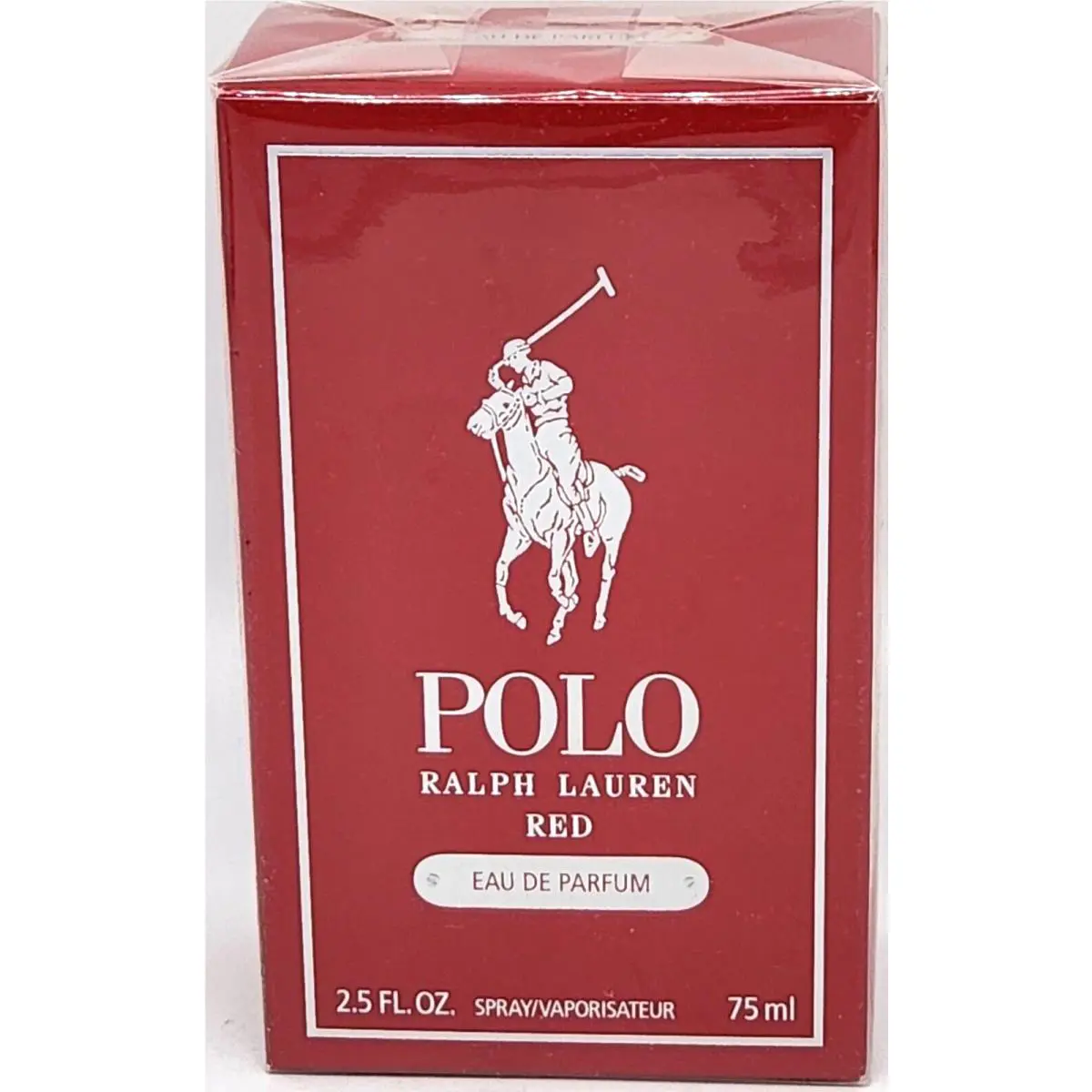 Polo Red For Men By Ralph Lauren Eau de Parfum 2.5 Spray fl oz