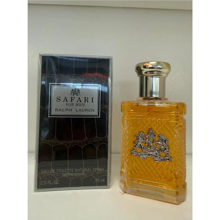 Safari For Men Edt Spray 2.5 oz 75 ml Ralph Lauren Box