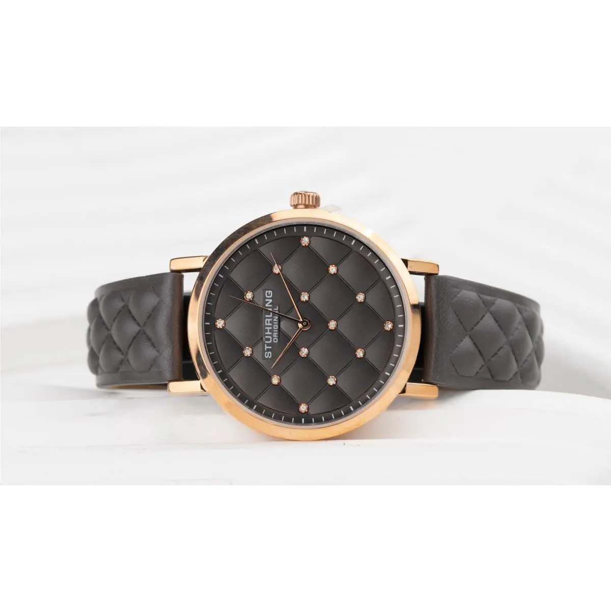 Stührling Audrey 3945 Quartz 38mm Women`s RG Plated - 1390B