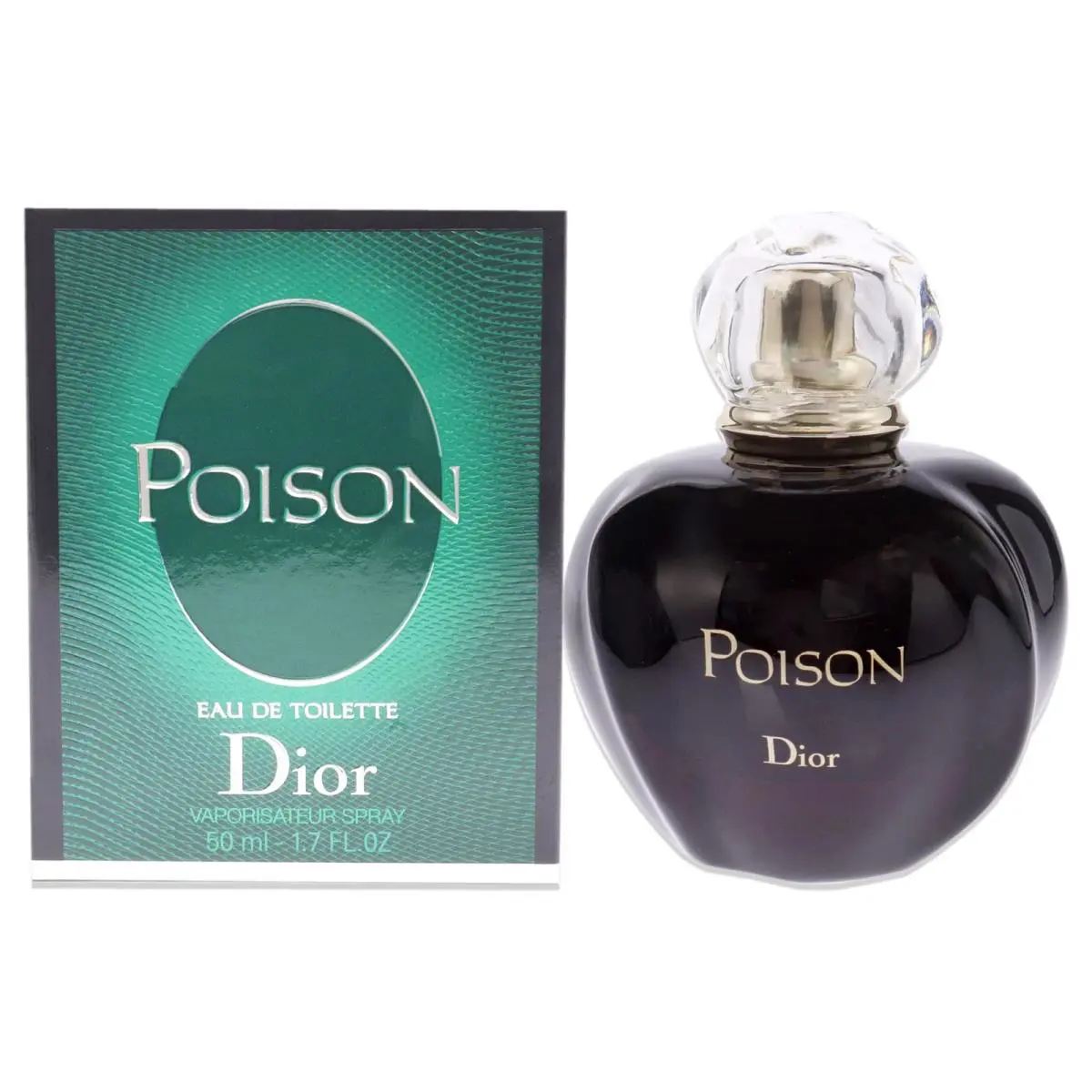 Poison Christian  Women`s Eau De Toilette Spray Black 1.7 fl oz by Dior
