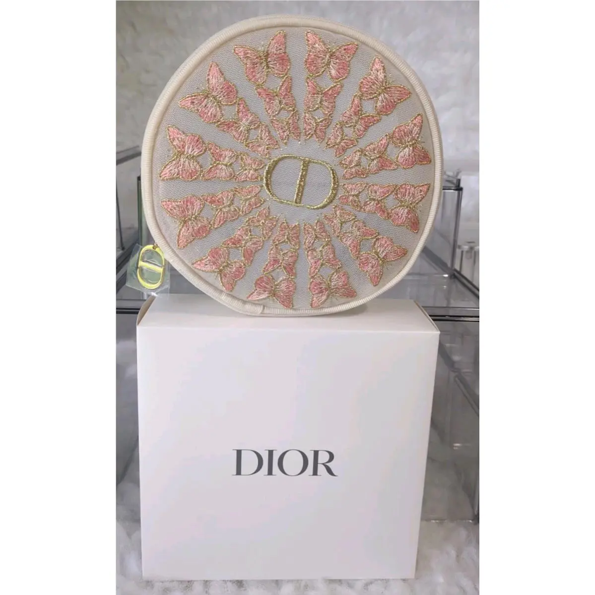 Butterfly Make Up Pouch Mothers Day Spring 2026 Boxed Limited by Dior
