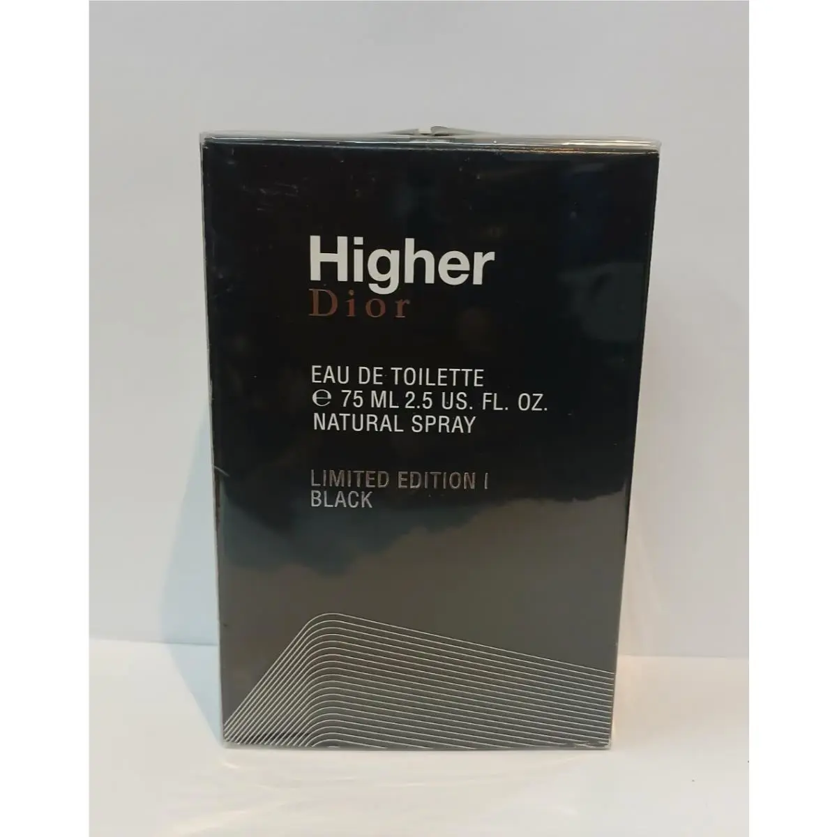 Higher by Christian  Limited Edition Black 75ml Edt Spray Vintage by Dior