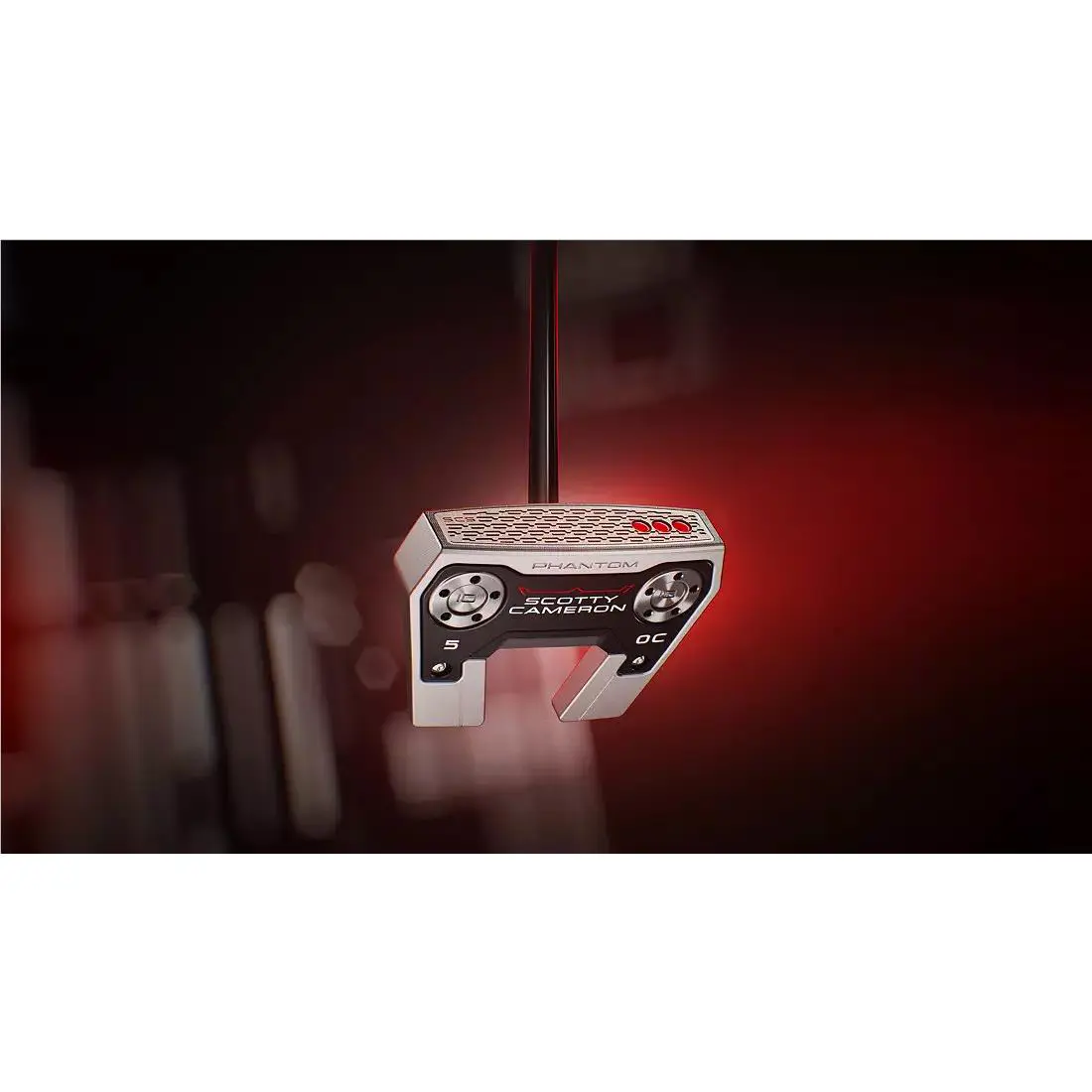 Scott  - Scotty Cameron 2026 Phantom 5 OC - Silver, Lie Angle: Black 0