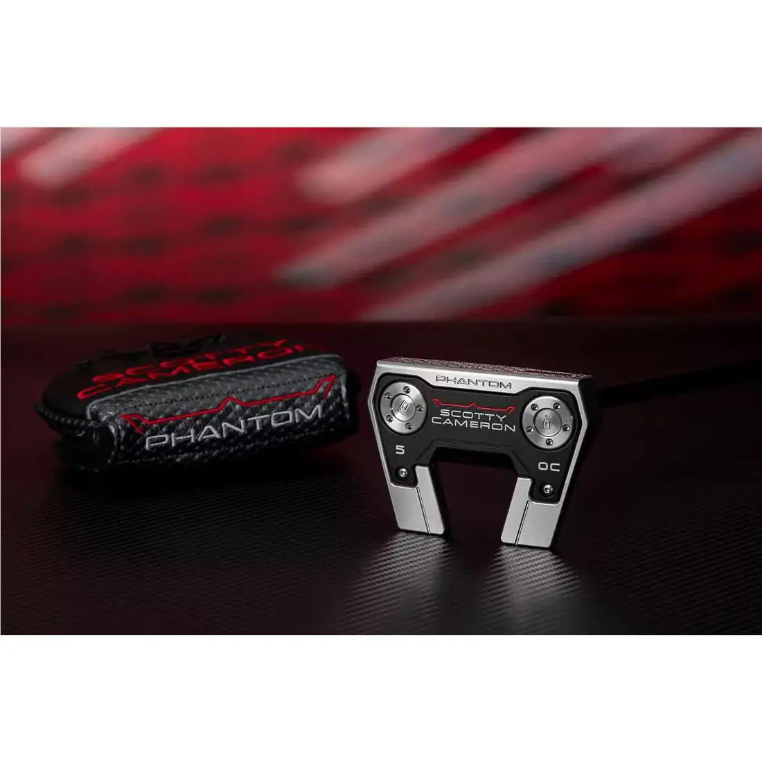Scott  - Scotty Cameron 2026 Phantom 5 OC - Silver, Lie Angle: Black 5