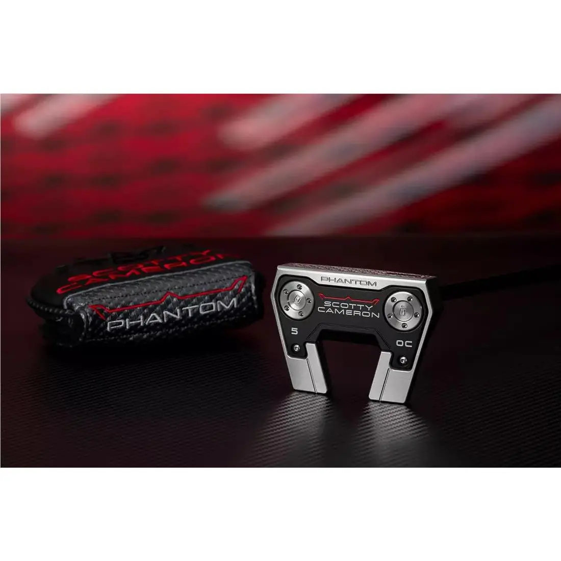 Scott  - Scotty Cameron 2026 Phantom 5 OC - Silver, Lie Angle: Black 16