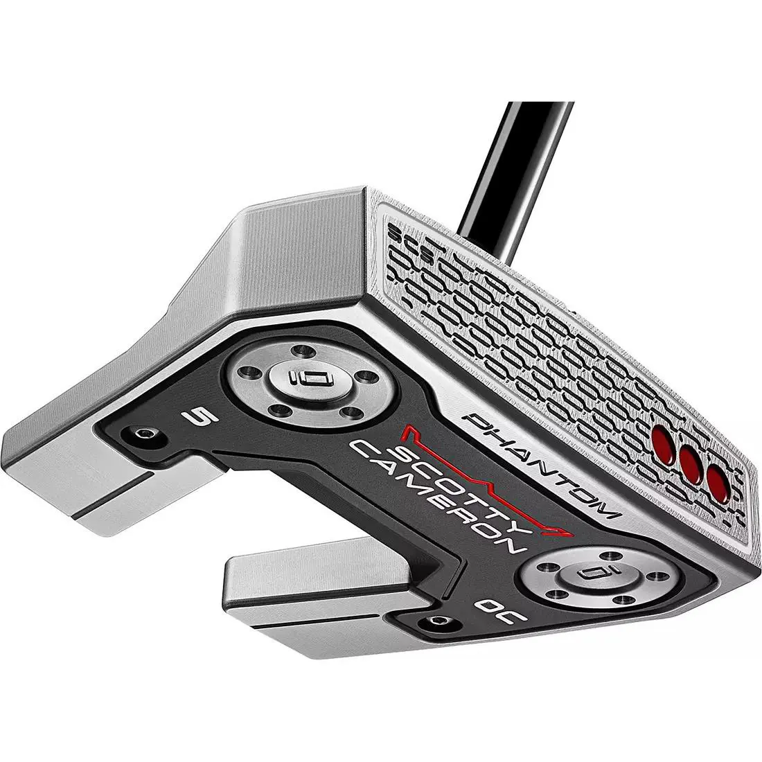 Scott  - Scotty Cameron 2026 Phantom 5 OC - Silver, Lie Angle: Black 10