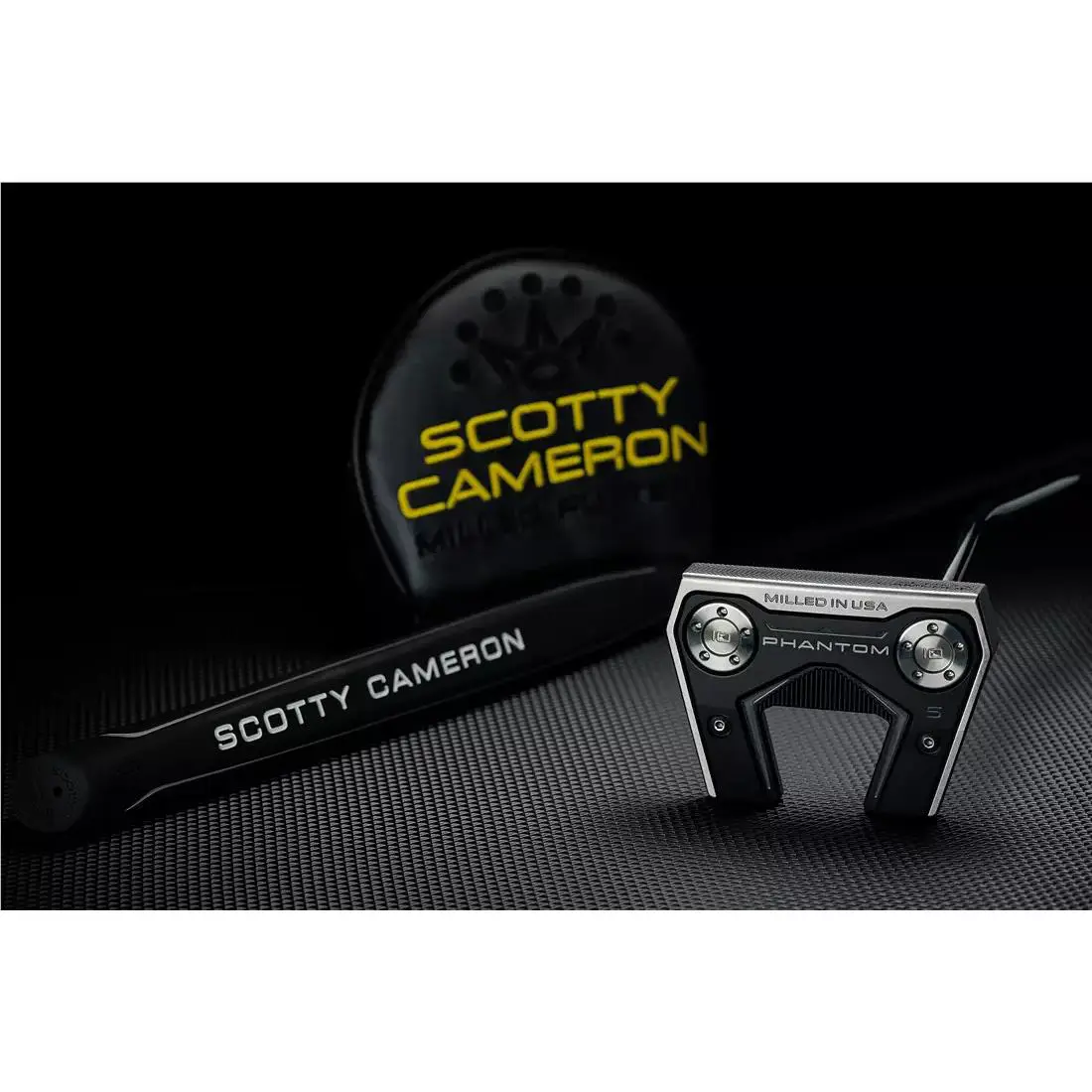 Scott  - Scotty Cameron 2024 Phantom - Cameron Phantom - Silver, Lie Angle: Black 1