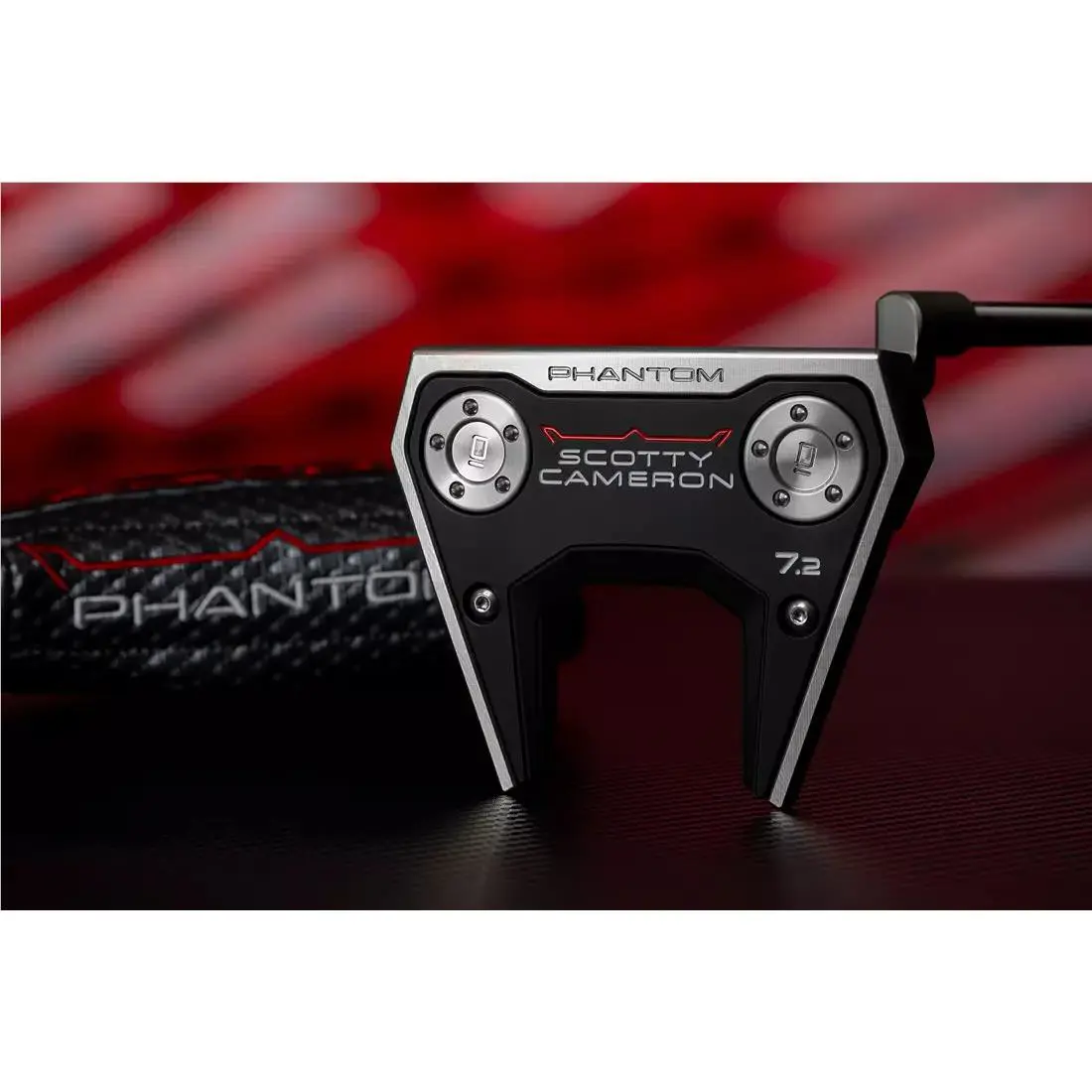 Scott  - Scotty Cameron 2026 Phantom 7.2 - Black, Lie Angle: Black 0