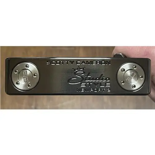 Scotty Cameron  - Studio Style Newport 2 - 2026 - SCS - Xtreme Dark Finish - DLC - Black, Lie Angle: Black 5