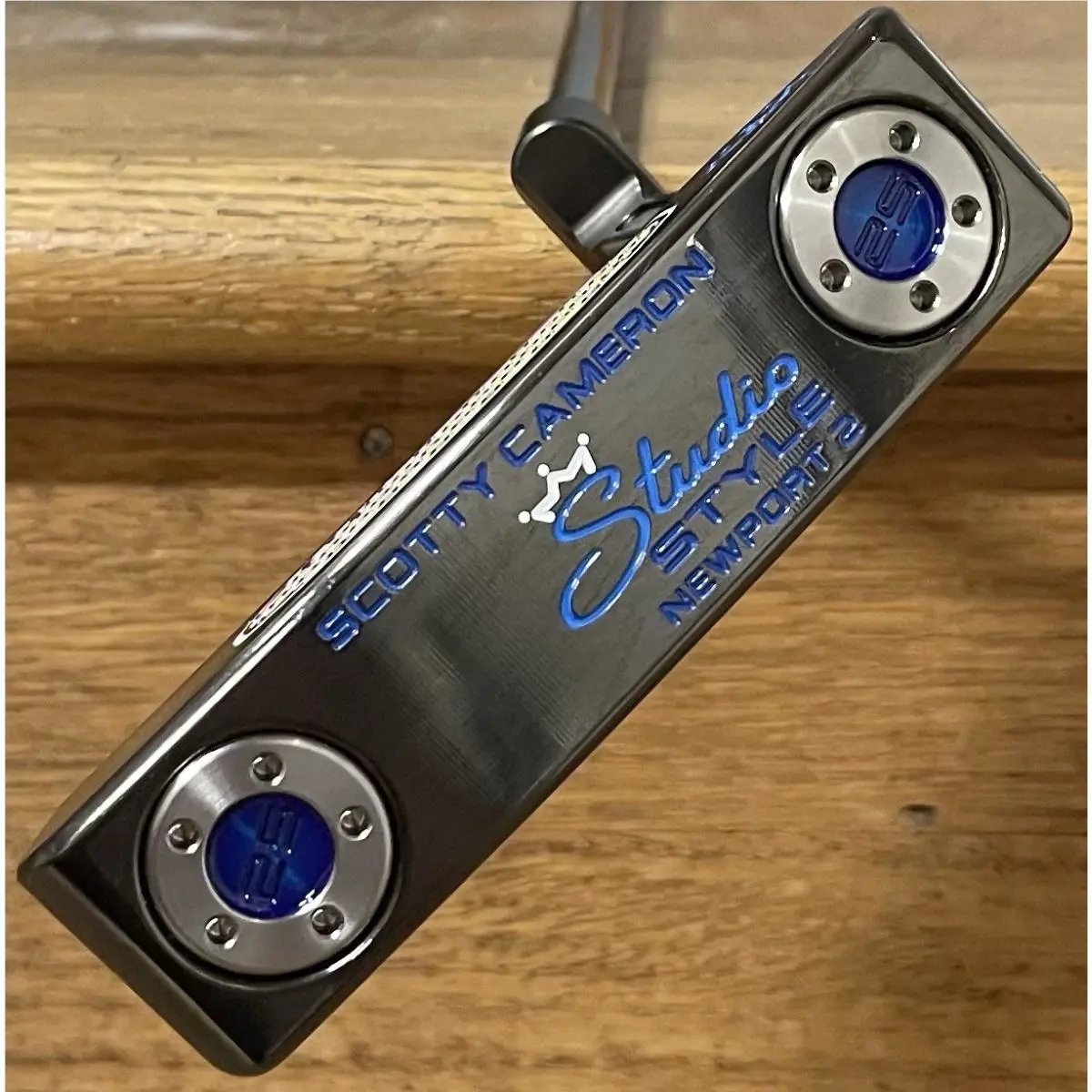 Scott  - Studio Style Newport 2 - 2026 - SCS - Xtreme Dark Finish - DLC - Blue, Lie Angle: Black 2
