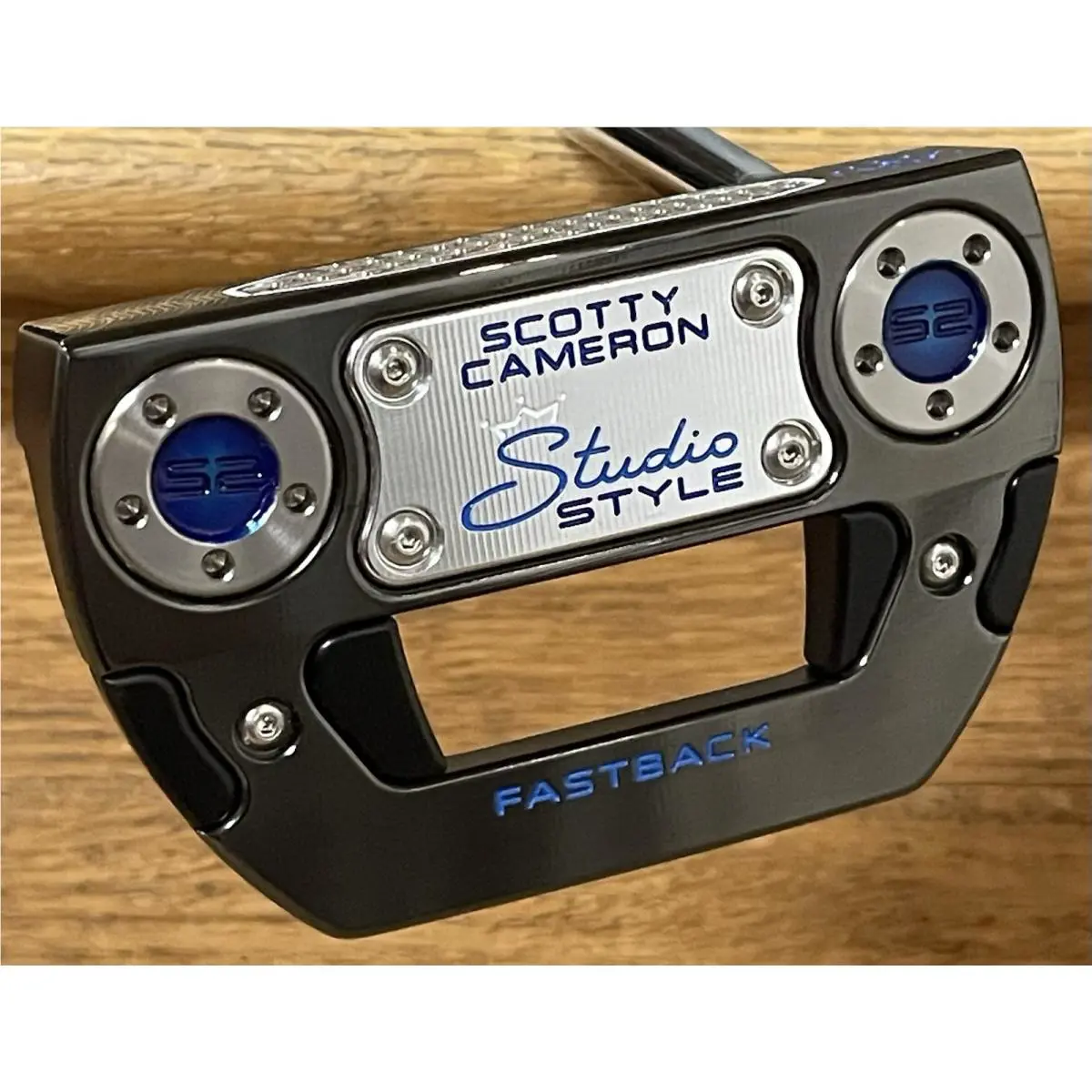Scott  - Studio Style Fastback Long Design - SCS - Xtreme Dark Finish -DLC - Blue, Lie Angle: Black 0
