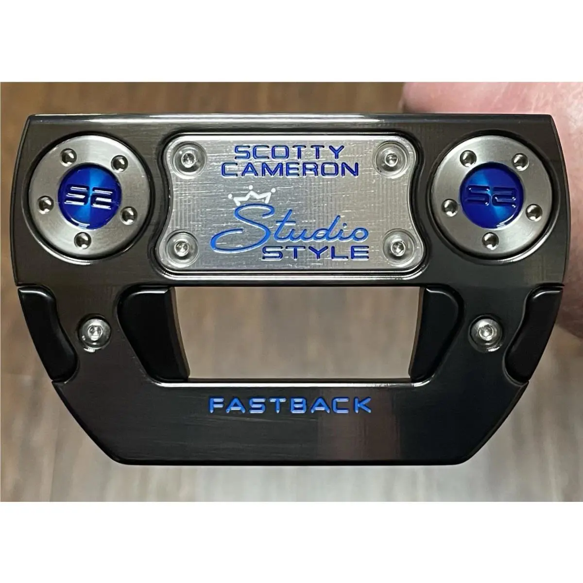 Scott  - Studio Style Fastback Long Design - SCS - Xtreme Dark Finish -DLC - Blue, Lie Angle: Black 2