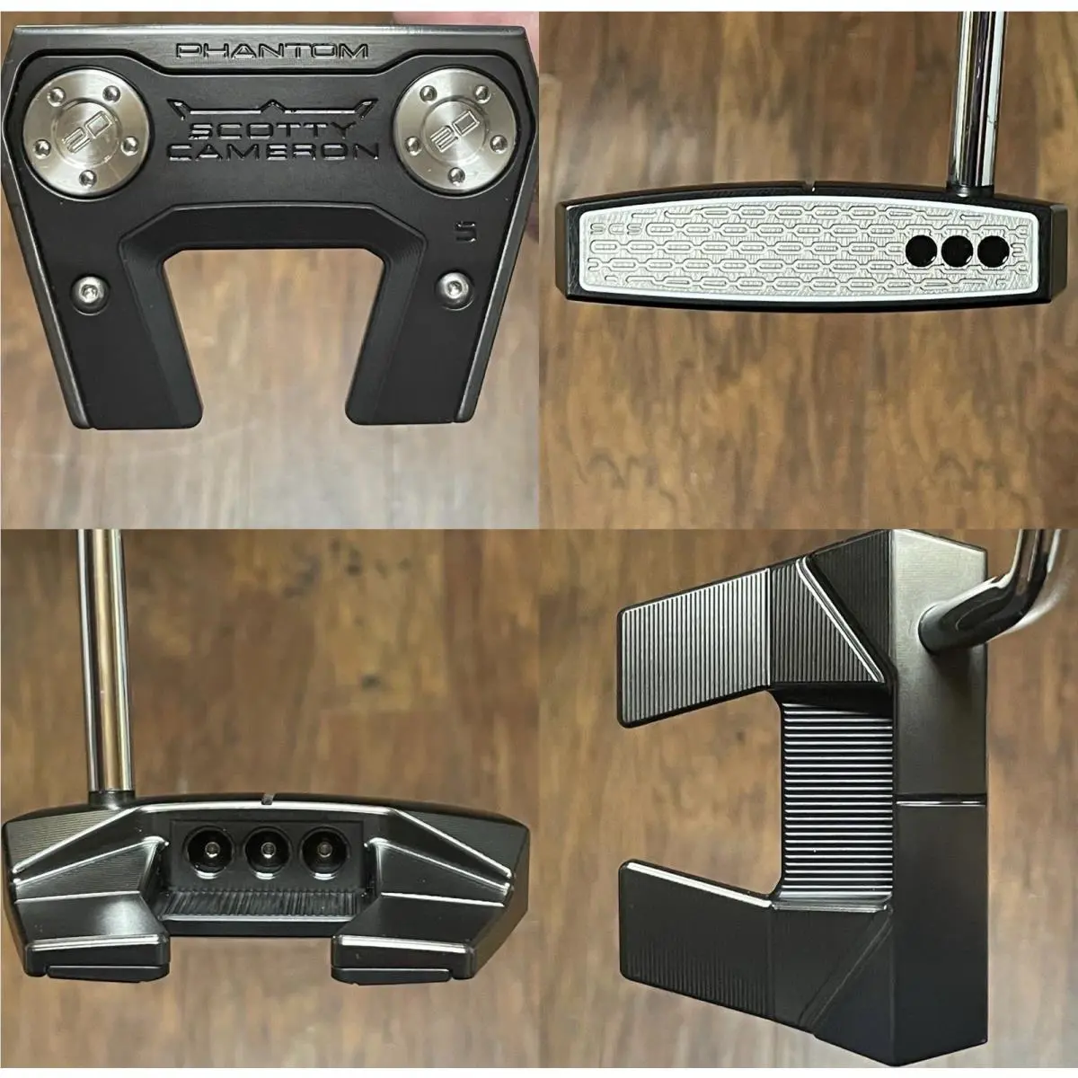 Scotty Cameron 2026 Phantom 5 Putter - - Scs - Xtreme Dark Finish -33”