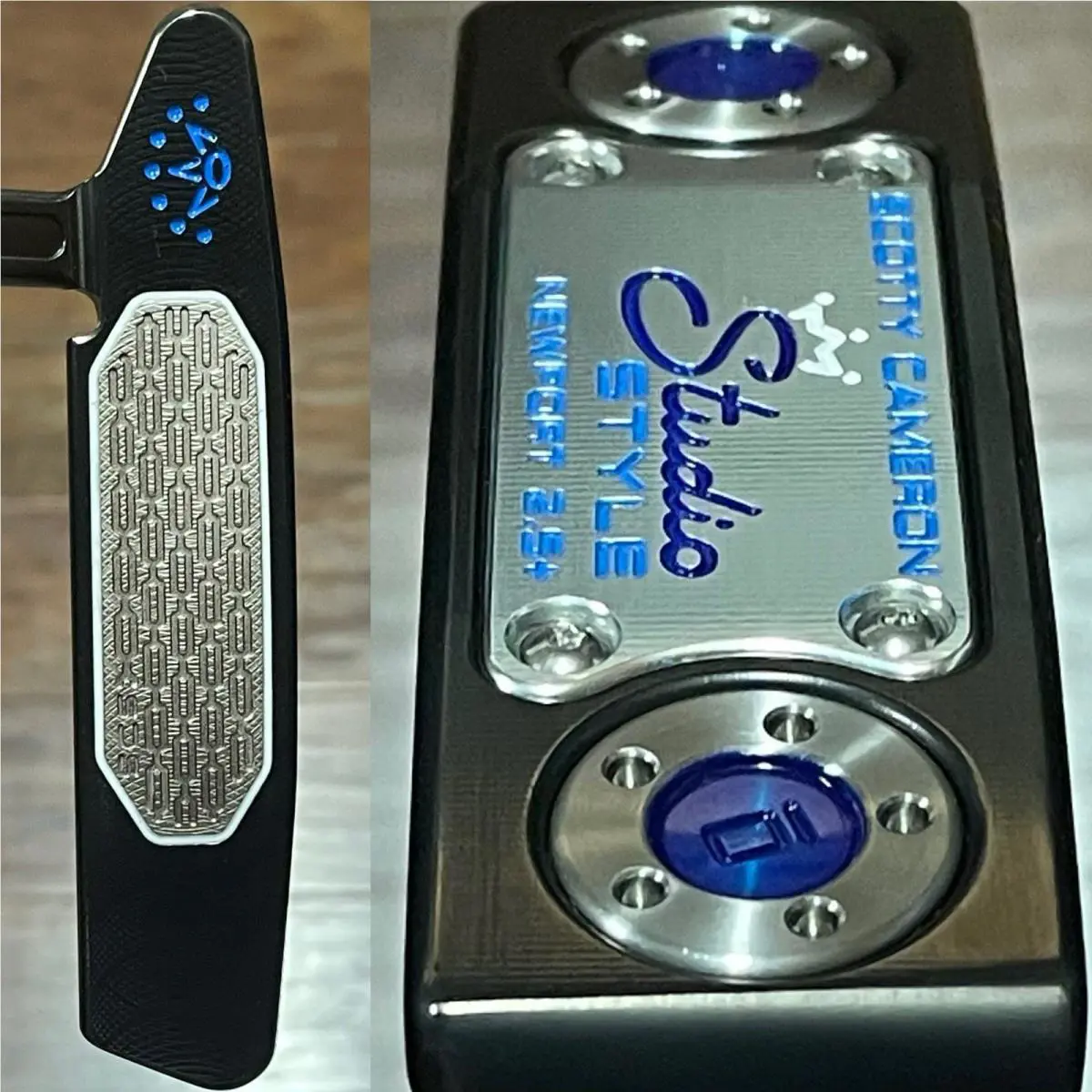 Scott  - Studio Style Newport 2.5 Plus - SCS - Xtreme Dark - DLC - Blue, Lie Angle: Black 0