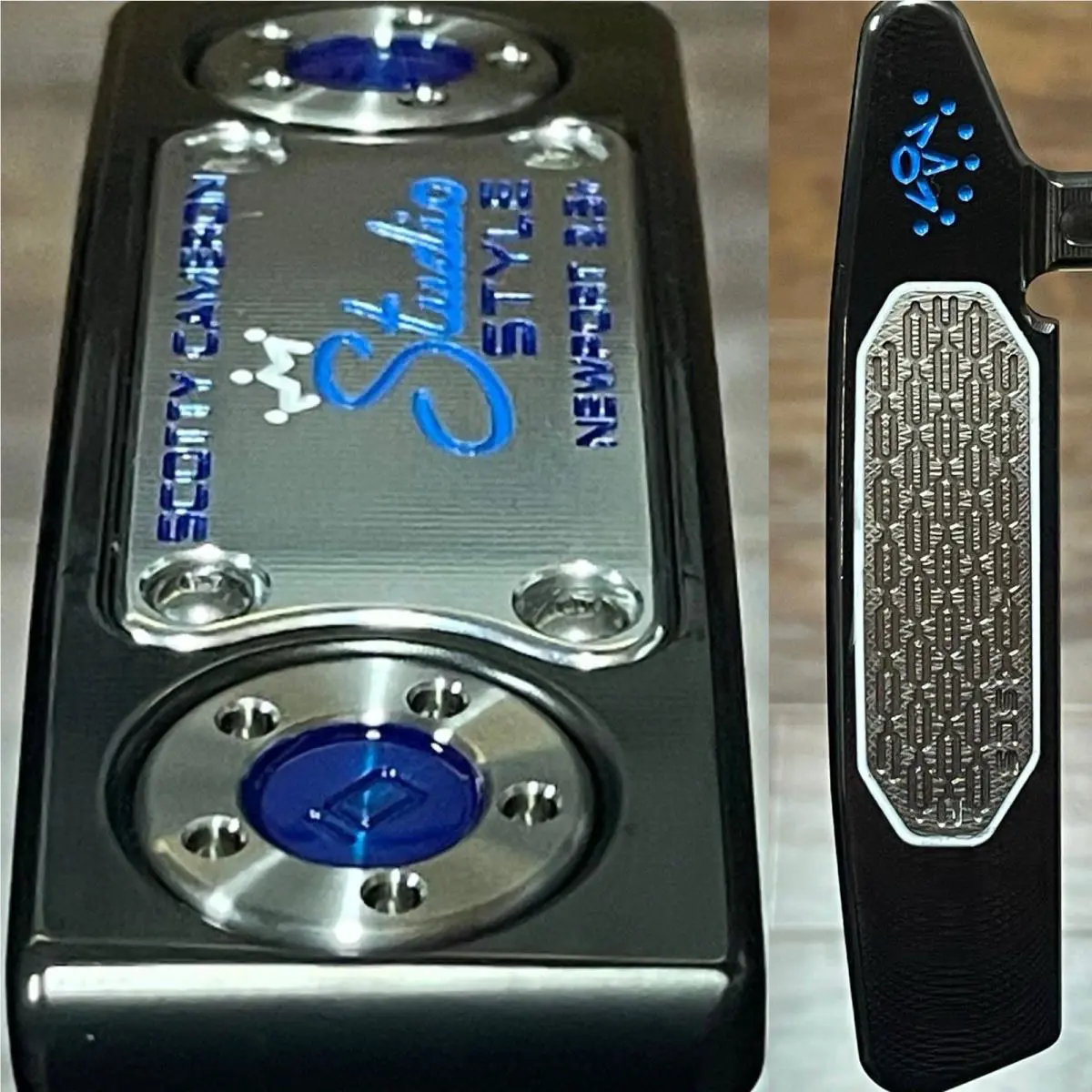 Scott  - Studio Style Newport 2.5 Plus - 2026 - Xtreme Dark Finish - DLC - Blue, Lie Angle: Black 0