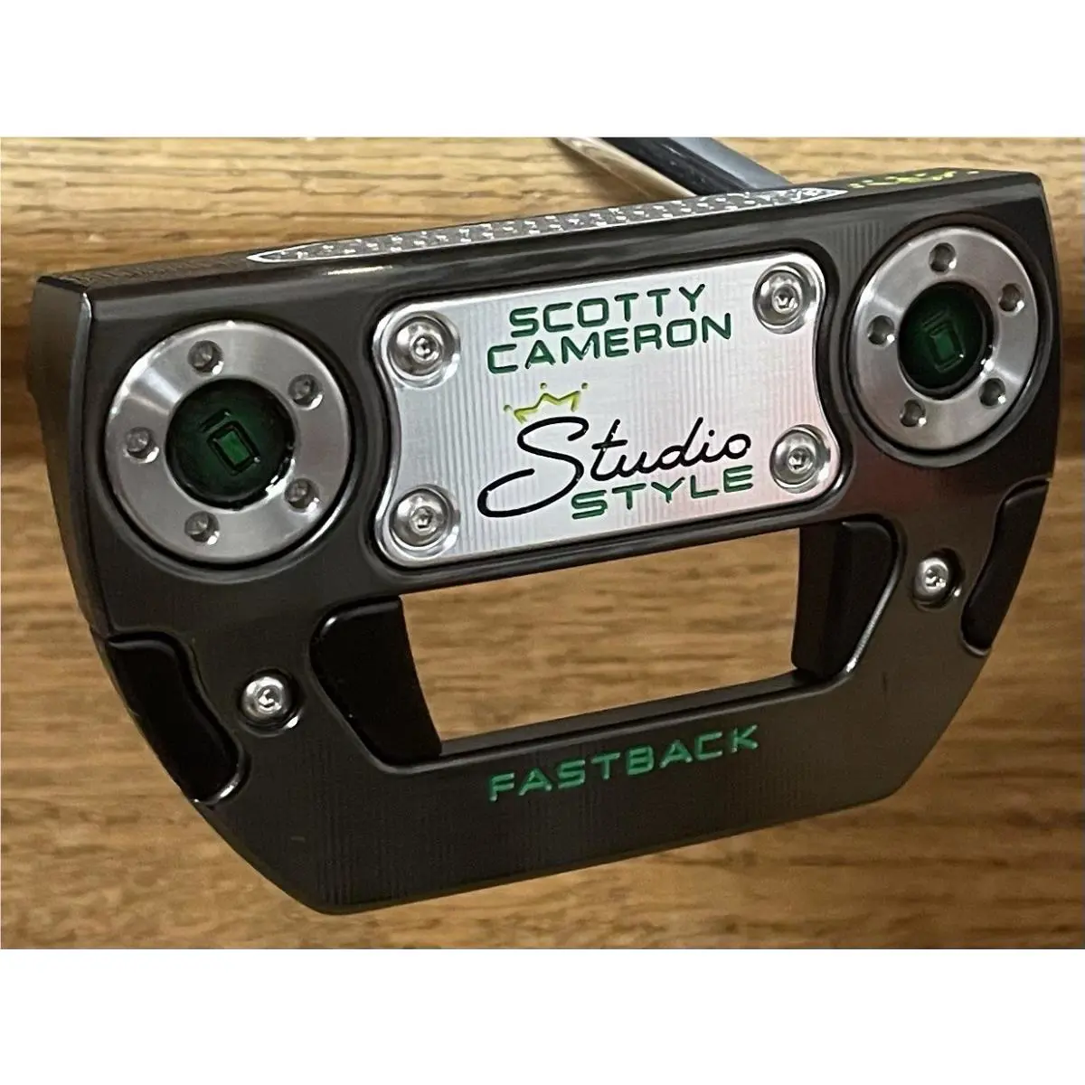 Scott  - Studio Style Fastback - 2025 - SCS - Xtreme Dark Finish - DLC - Green, Lie Angle: Black 0