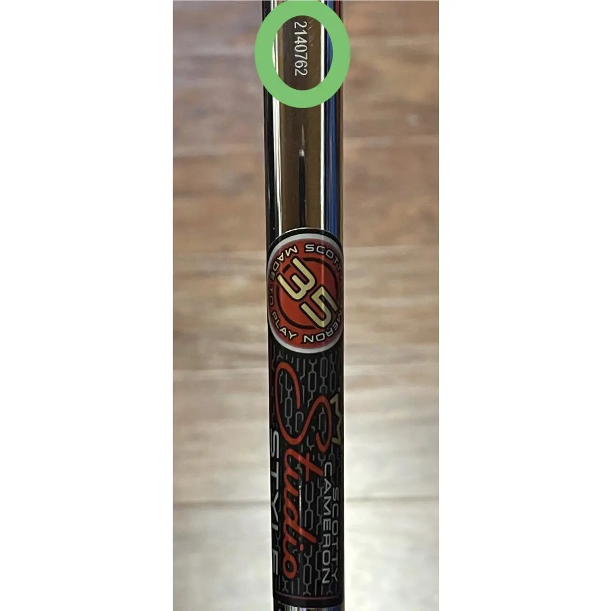 Scott  - Studio Style Fastback - 2025 - SCS - Xtreme Dark Finish - DLC - Green, Lie Angle: Black 5