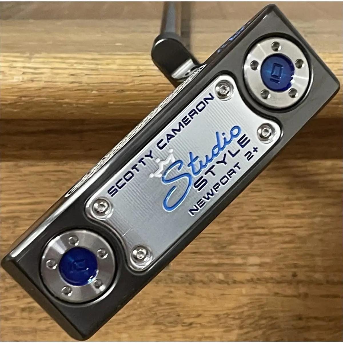 Scott  - Studio Style Newport 2 Plus - SCS - 2026 -Xtreme Dark Finish -DLC - Blue, Lie Angle: Black 2
