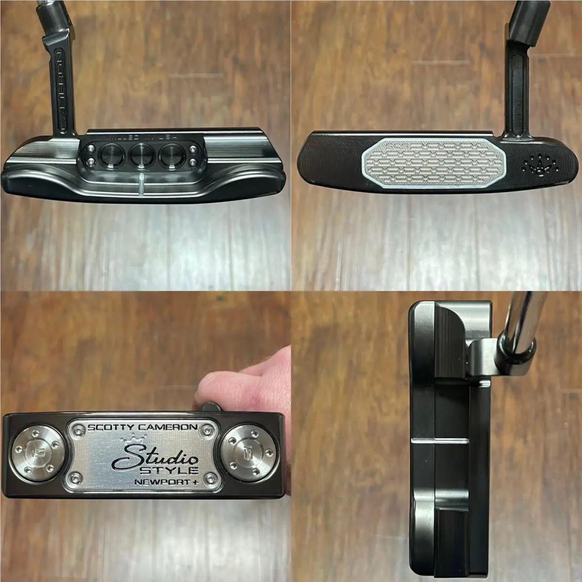 Scotty Cameron 2026 Studio Style Port Plus Putter - - Xtreme Dark - 34