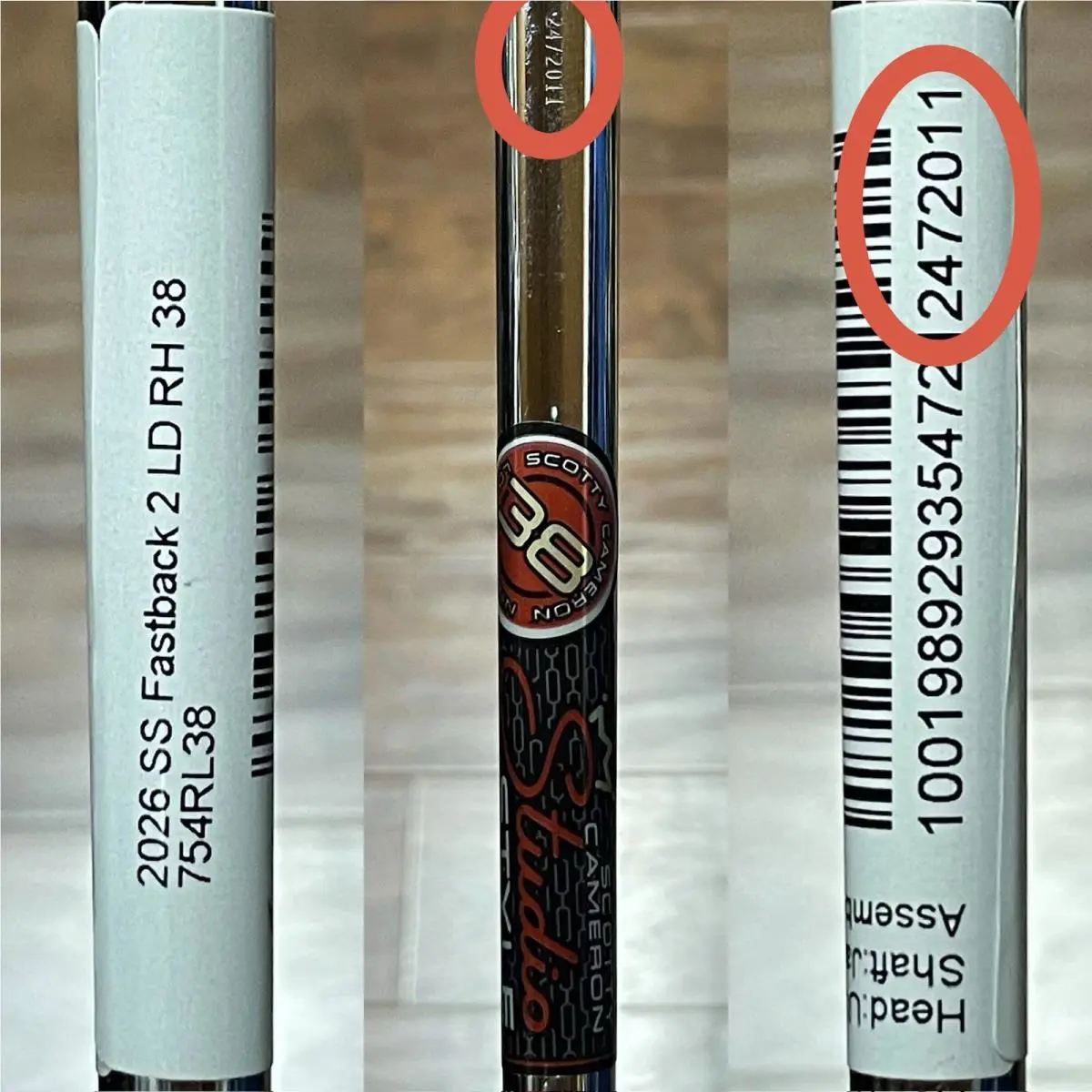 Scott  - Studio Style Fastback 2 Long Design - Xtreme Dark Finish - DLC - Multicolor, Lie Angle: Black 5