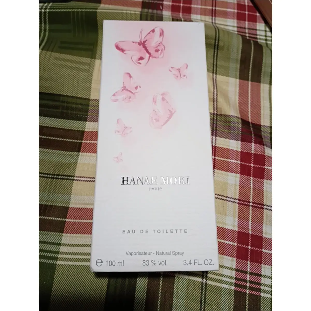 Hanae Mori Pink Butterfly 3.4 FL oz / 100 ML Eau De Toilette Spray