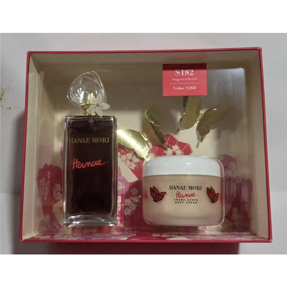 Hanae by Hanae Mori 2-Pc Set 3.4 Fl Oz Edp Spray 8.4 Fl Oz Body Lotion Niob