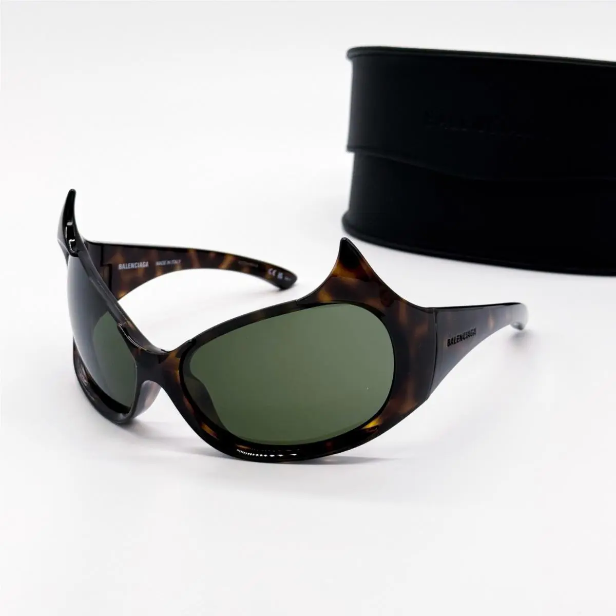 Balenciaga BB0284S 002 Sunglasses Havana Unisex Eyewear Balenciaga