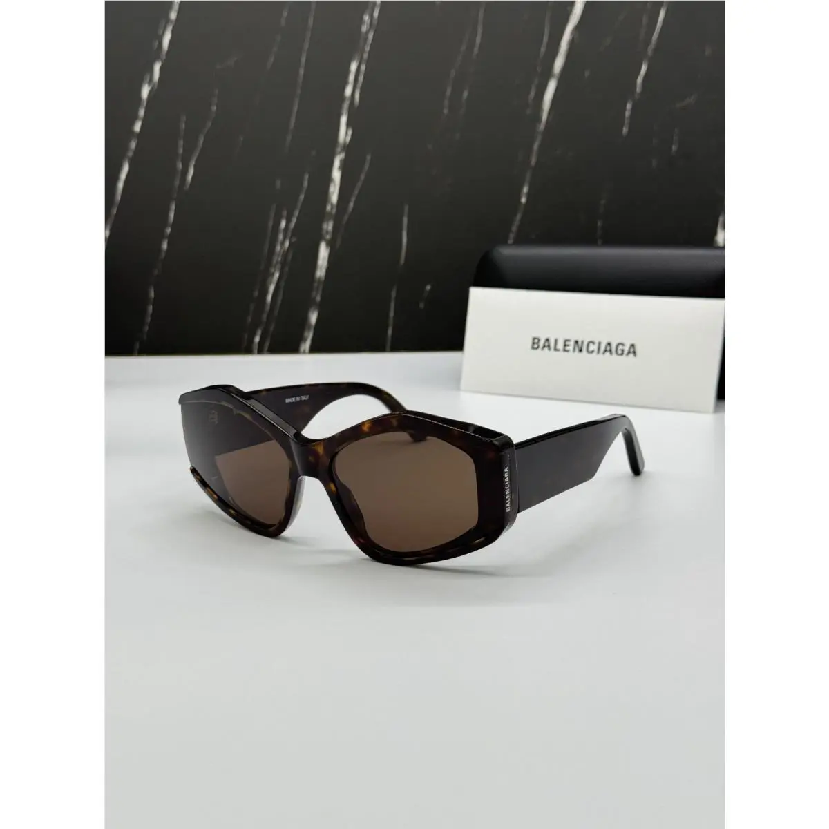 Balenciaga BB0302S 002 Havana Women Sunglasses Balenciaga Eyewear