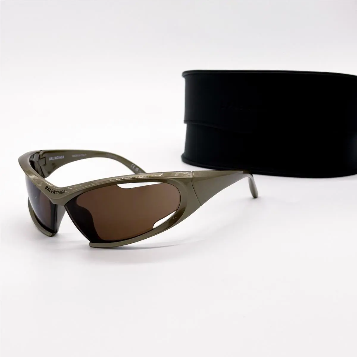 Balenciaga BB0318S 004 Sunglasses Bronze Unisex Eyewear Balenciaga