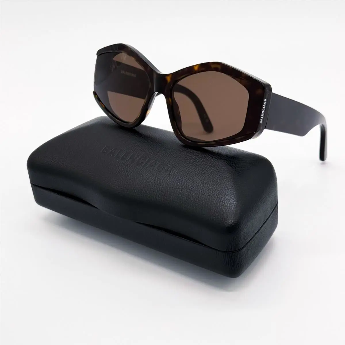 Balenciaga BB0302S 002 Sunglasses Havana Women Eyewear Balenciaga