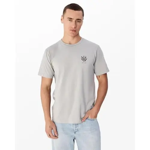 Rag Bone Washed Light Grey Short Sleeve Dagger Tee Size: Medium by Rag & Bone
