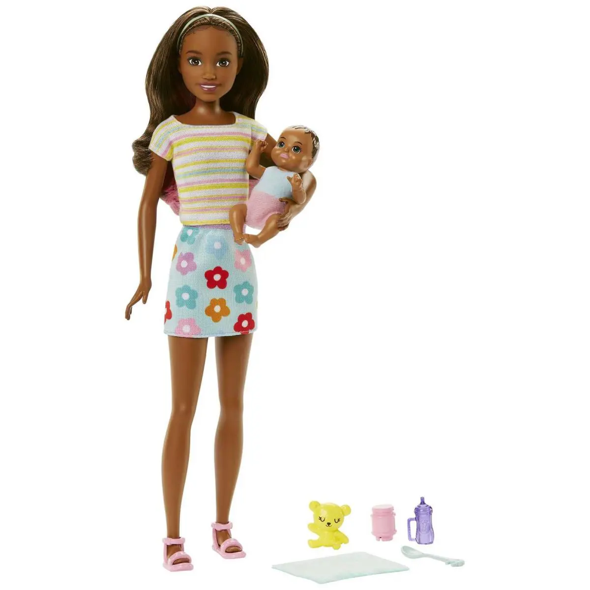 Barbie Skipper Babysitters Inc Doll Accessories Set with Multicolor