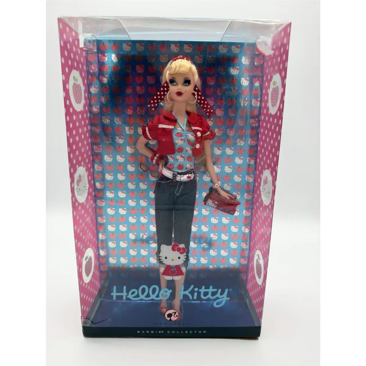 Hello Kitty Barbie 2008 Pink Label M9958 Nrfb - Read Description