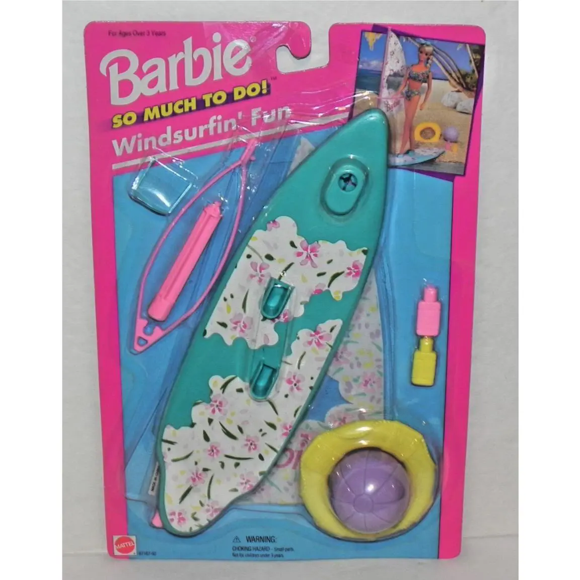 Barbie 1995 So Much To Do Windsurfin` Fun - Vintage