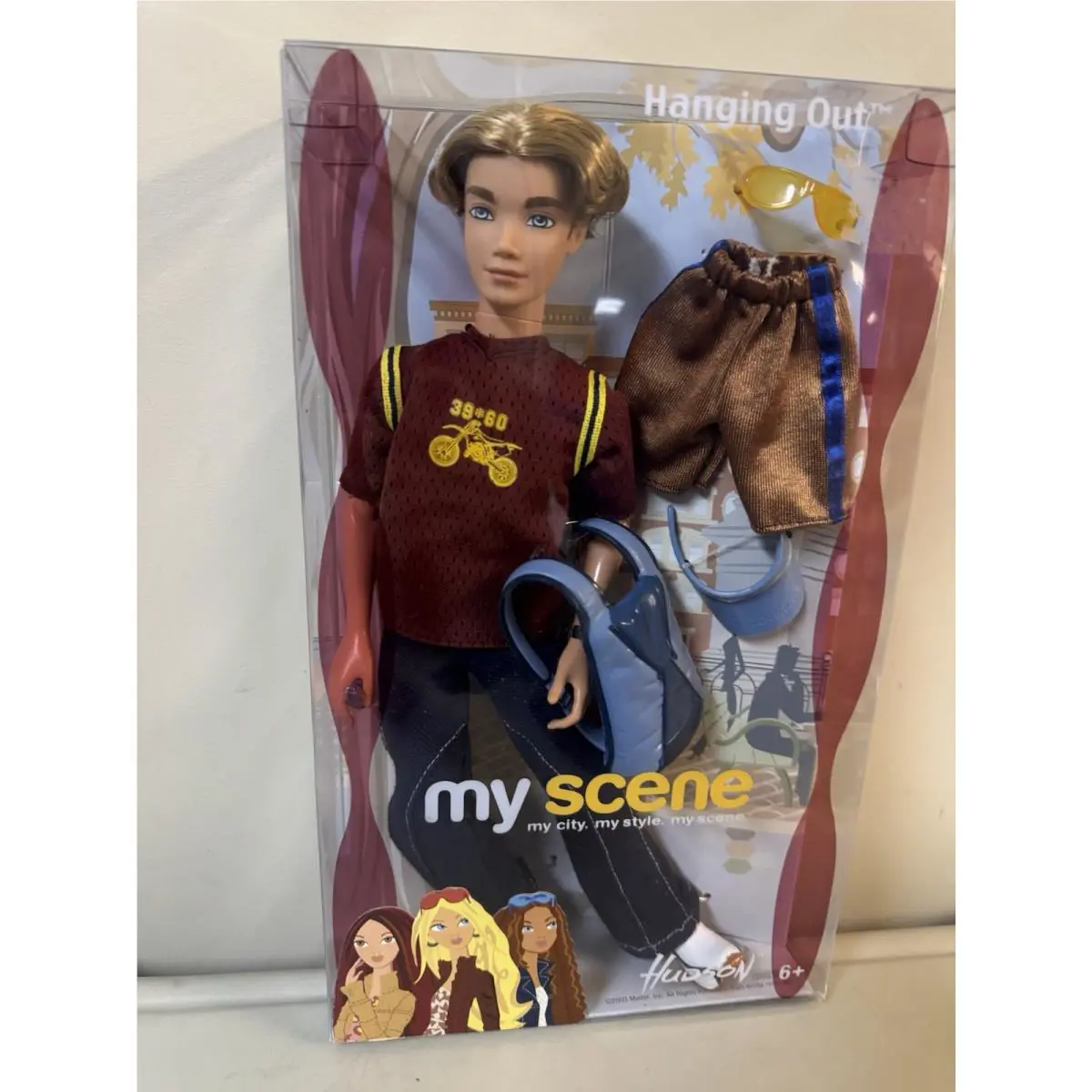 Vintage 2003 MY Scene Barbie/hudson Doll Hanging Out