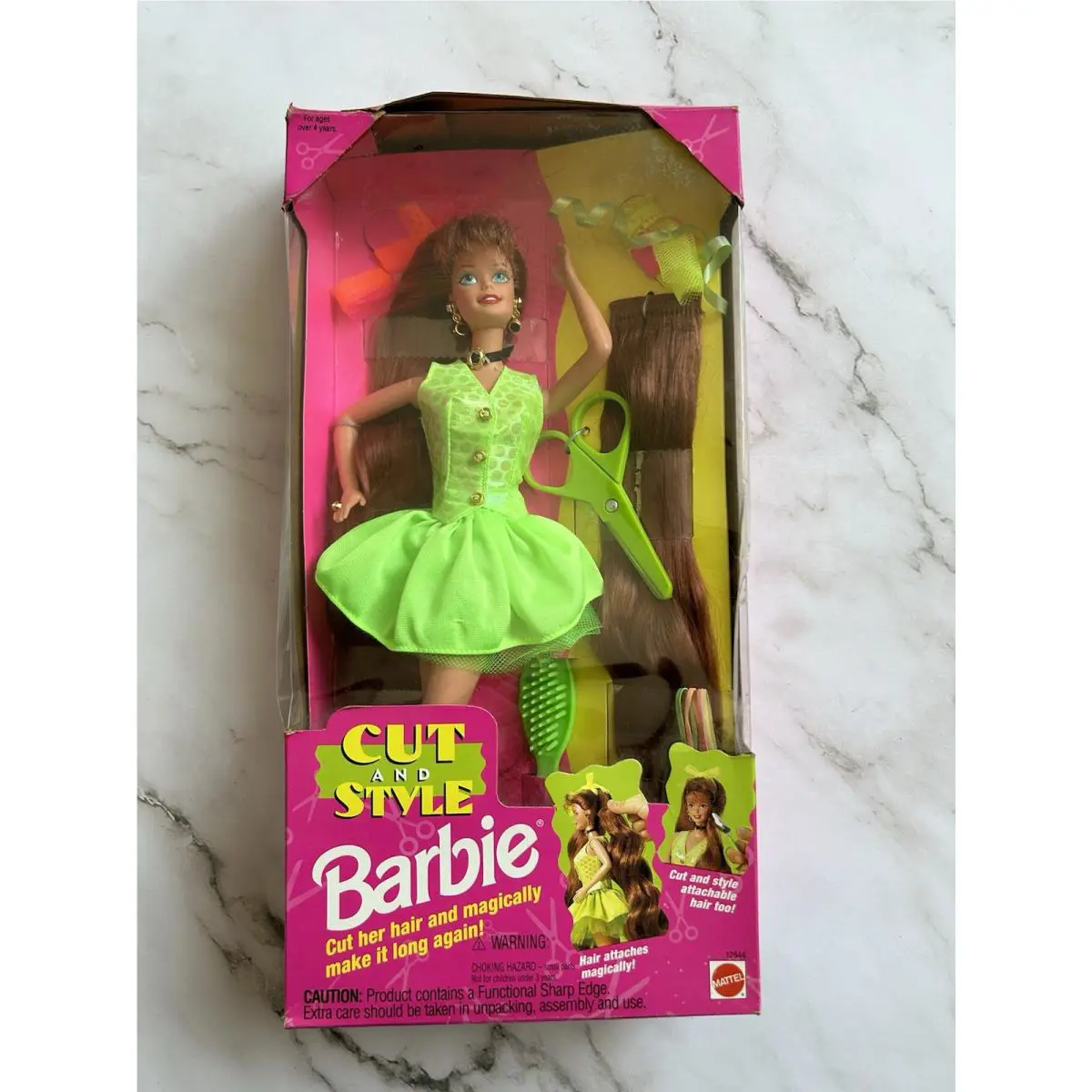 Mattel 1994 Cut and Style Red Hair Midge Barbie Doll 12644