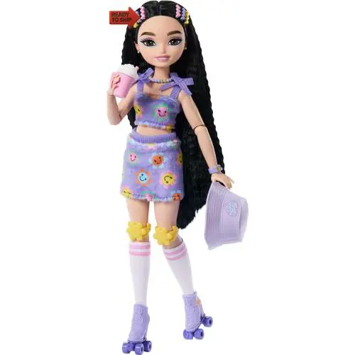 Dream Besties Doll and Accessories Renee Posable Roller Skating Fashion Doll W