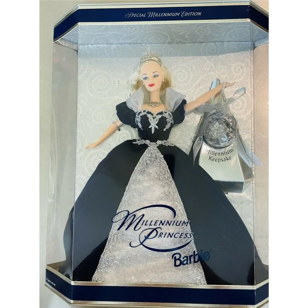 Holiday Barbie Special Edition Millennium Princess Mattel Year 1999 2000 with Sw