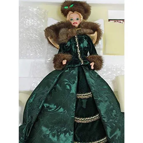Barbie Porcelain Holiday Caroler Barbie