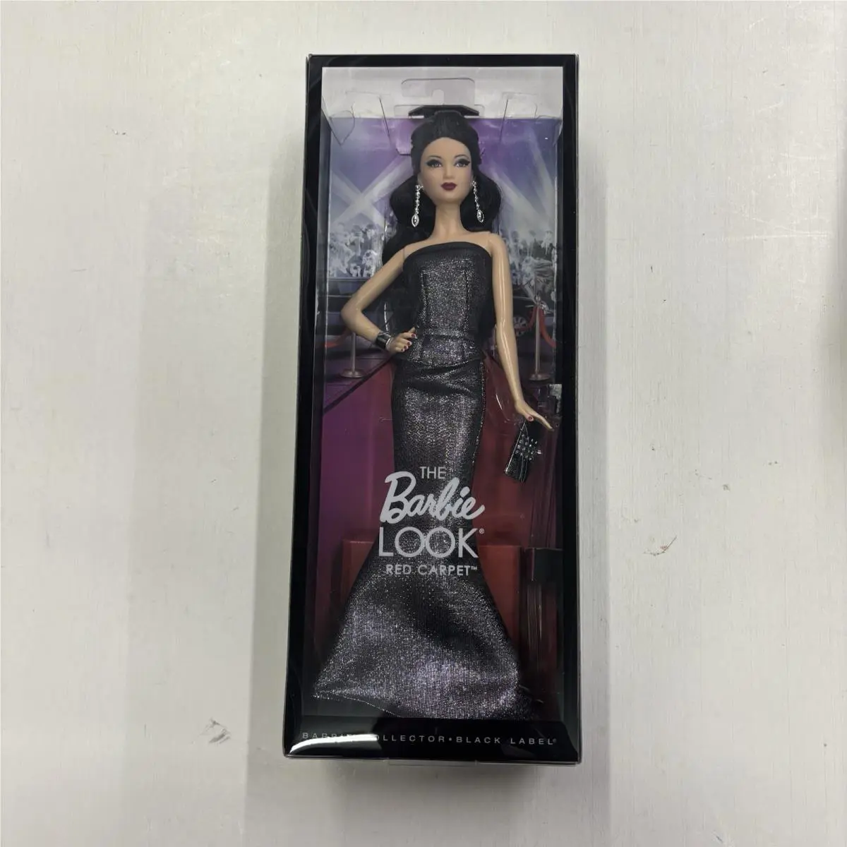 Barbie Look Red Carpet Black Dress Doll 2013