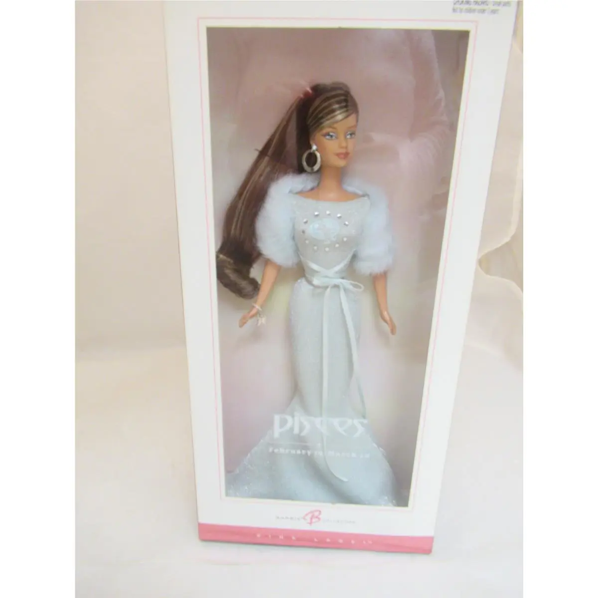 2004 Pisces Zodiac Pink Label Barbie Doll - Mib Nrfb