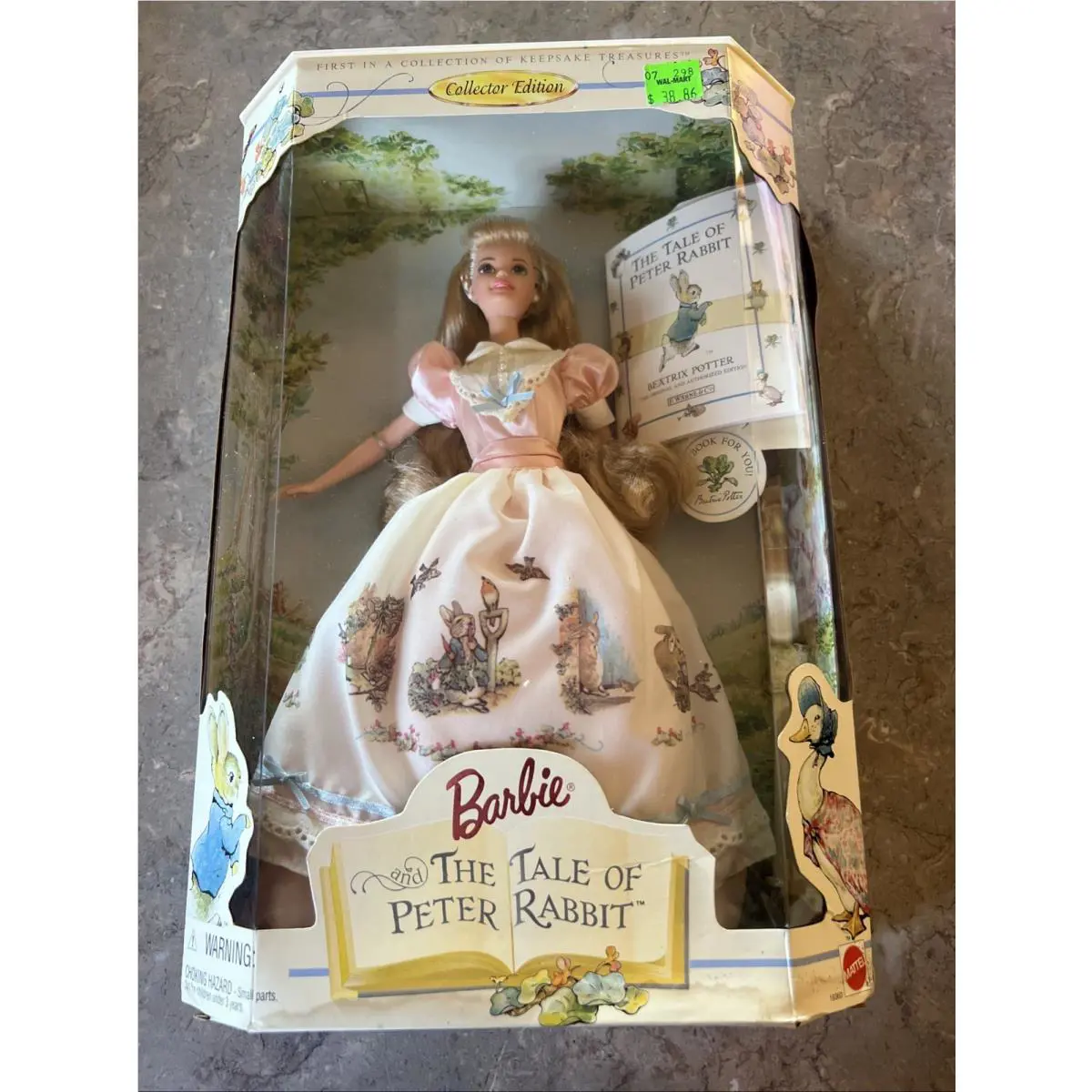 Vintage 1997 Barbie Collectibles The Tale of Peter Rabbit Mattel