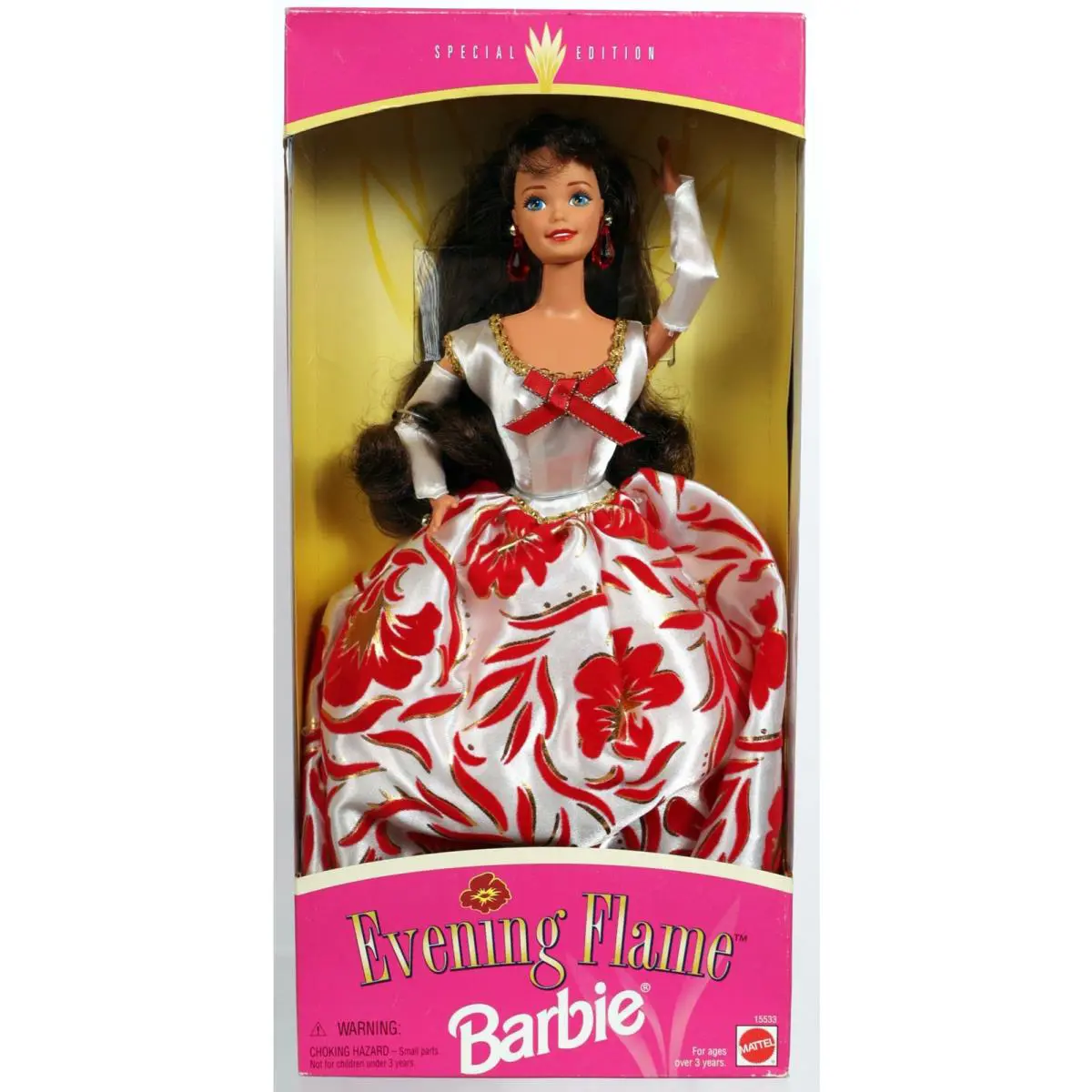 Evening Flame Barbie Doll Special Edition - 15533 Nrfb 1995 by Mattel Inc