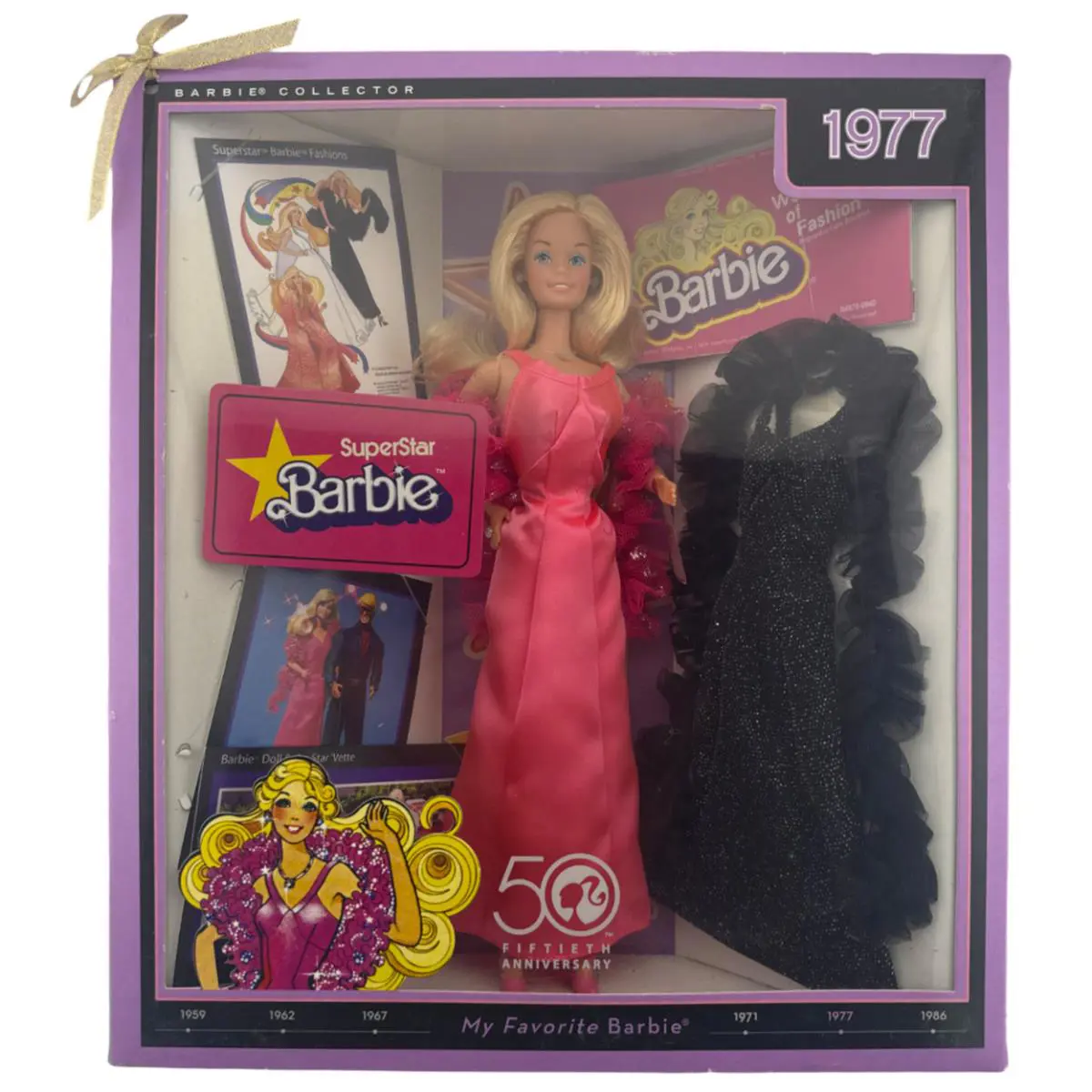1977 Vintage Repro Superstar MY Favorite Barbie Doll 2008 Mattel N4978 Nrfb