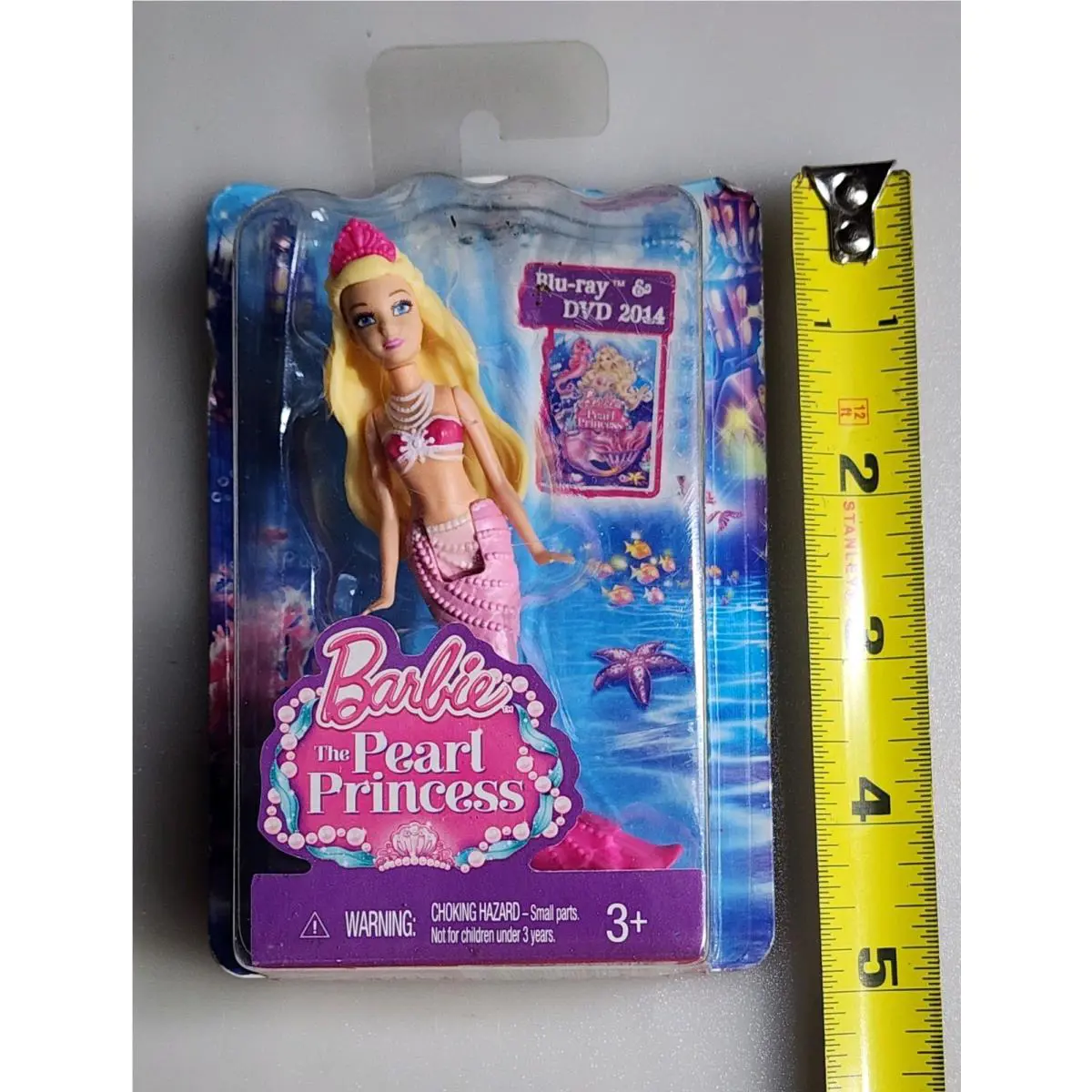2013 Barbie The Princess Pearl Figurine Old Stock Hard to Find